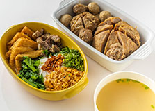 Bakso Pelakor Set With Fried Tofu
